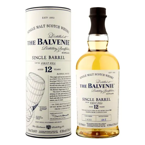- The Balvenie Single Barrel First Fill 12YR 70cl