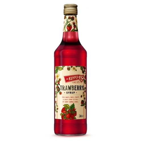 De Kuyper Strawberry Syrup 70CL