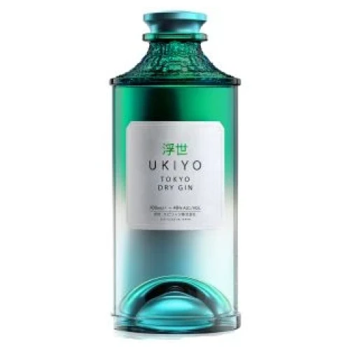  - Ukiyo Japanese Tokyo Dry Gin 70CL