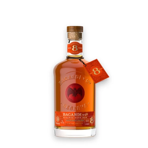 Bacardi Ocho Sevillian Orange Cask Finish 70CL