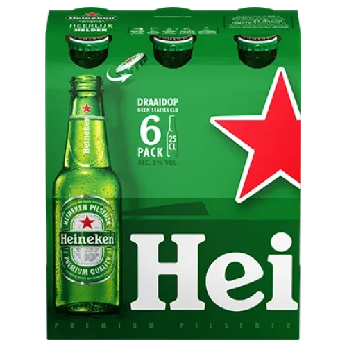  - Heineken 6x25CL Sixpack